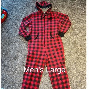 Roots Plaid Onesie - Mens Large